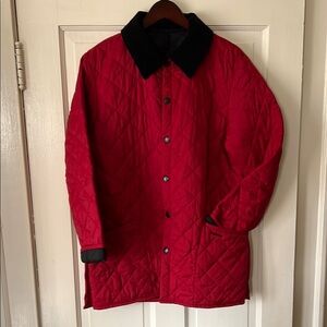 Barbour Red Quilted Jacket